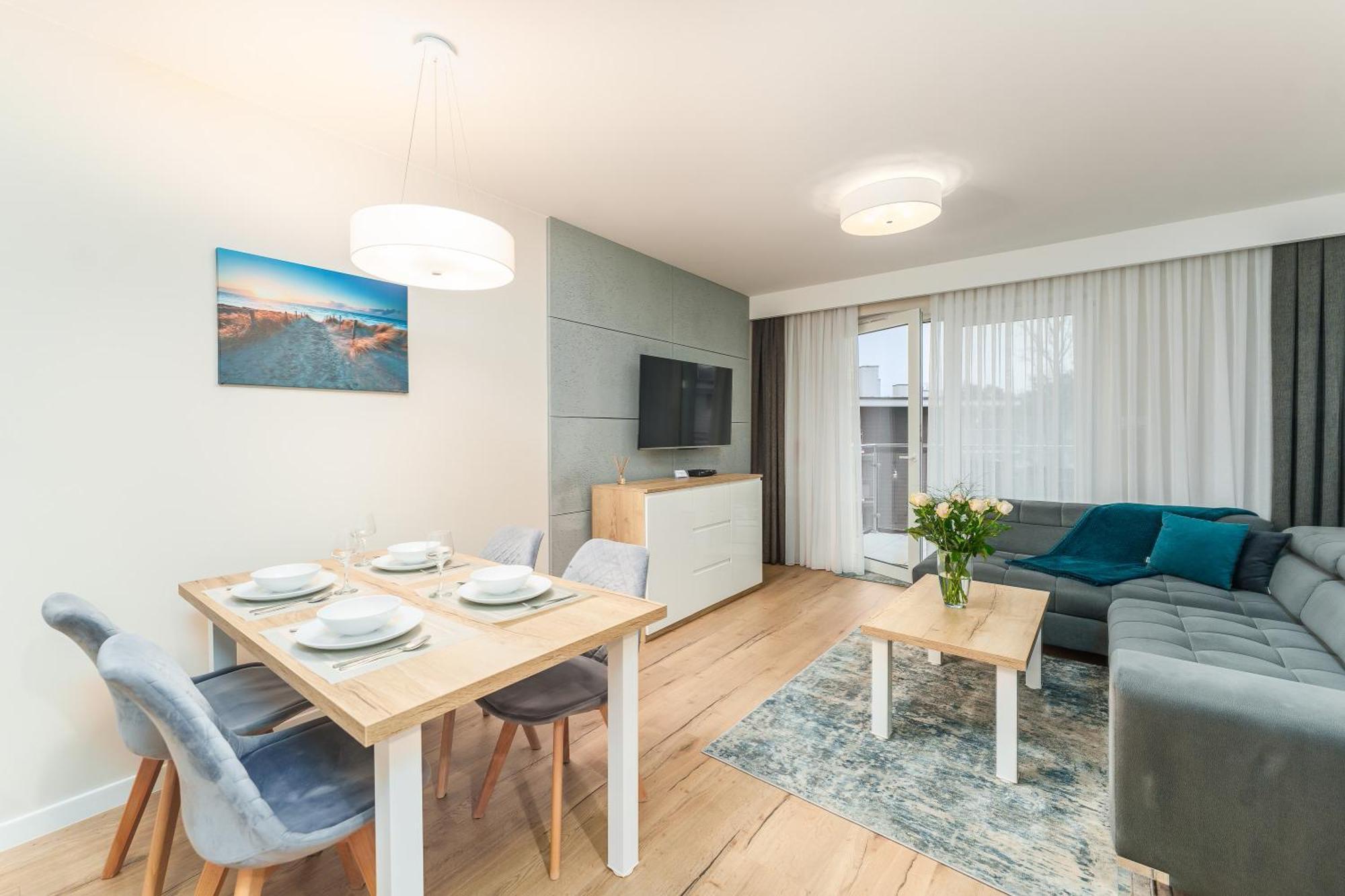 Apartament Szafir W Budynku Basenowym Morska Klifowa Реваль Экстерьер фото