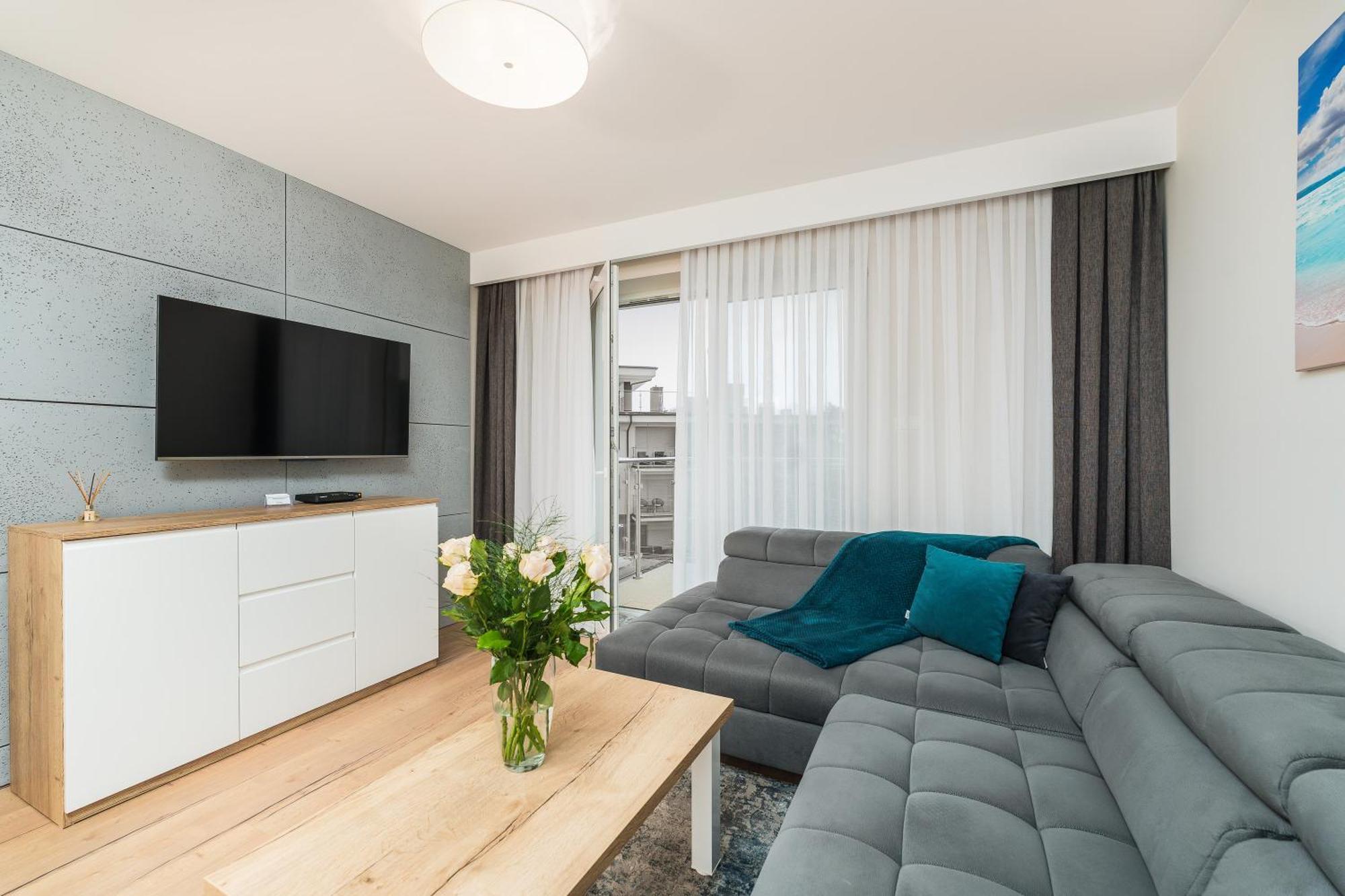 Apartament Szafir W Budynku Basenowym Morska Klifowa Реваль Экстерьер фото