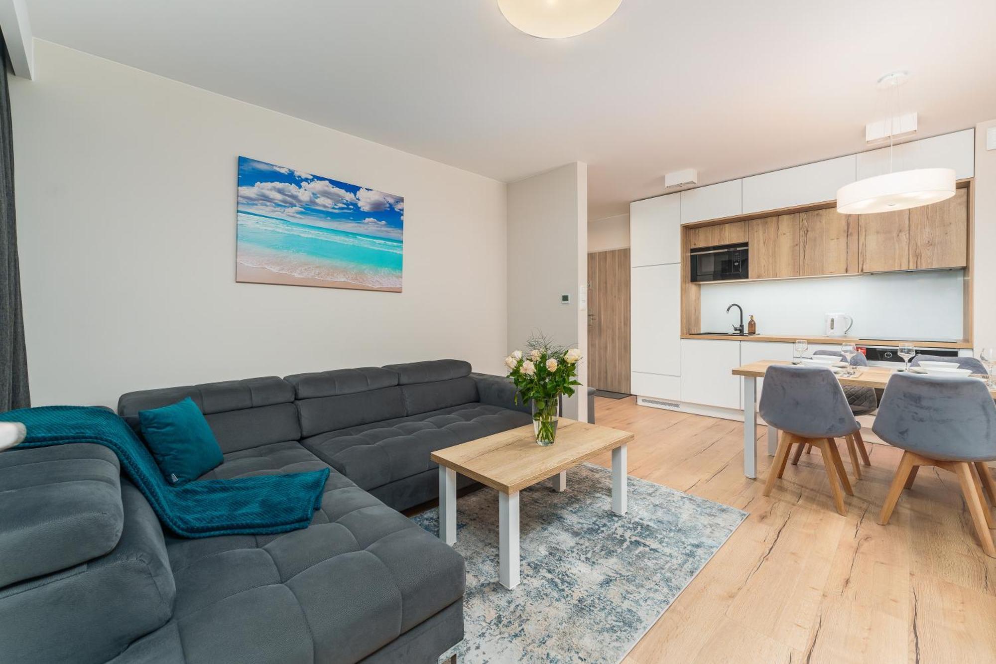 Apartament Szafir W Budynku Basenowym Morska Klifowa Реваль Экстерьер фото